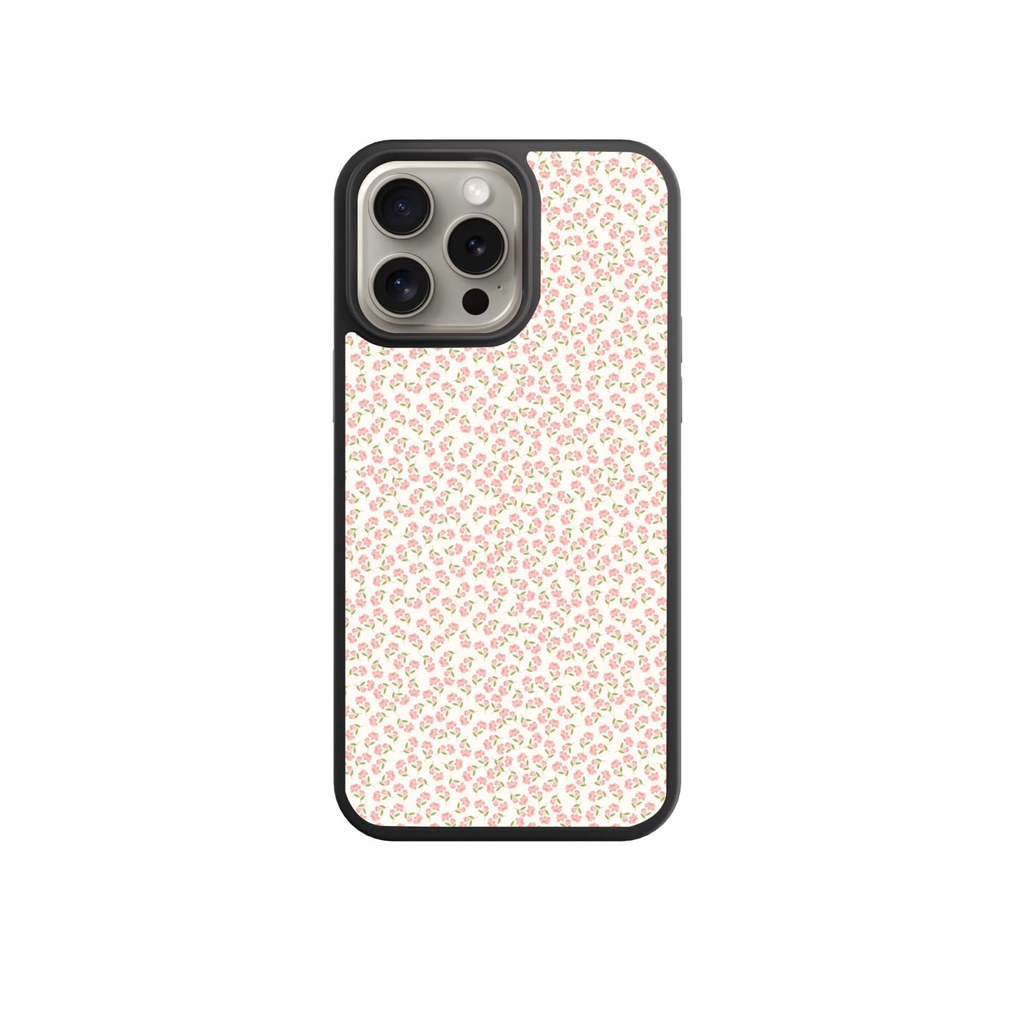 a phone case with a floral pattern on it.