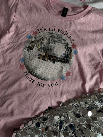 “It’s all waiting” baby tee